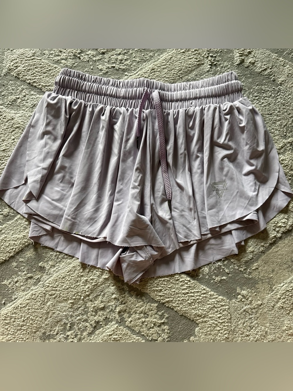 Lilac Luogongzi flowy shorts